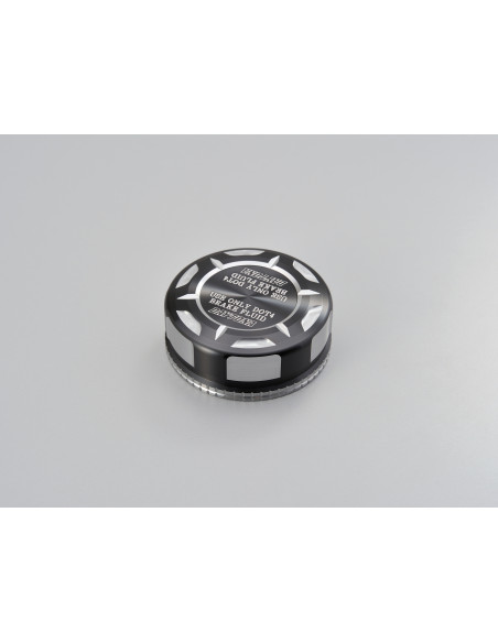 Couvercle de maitre cylindre de frein Nissin 42mm - CNC argent DAYTONA TKM