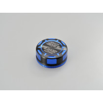 Couvercle de maitre cylindre de frein Nissin 38mm - CNC bleu DAYTONA TKM