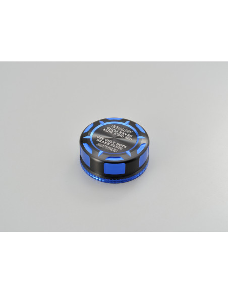 Couvercle de maitre cylindre de frein Nissin 38mm - CNC bleu DAYTONA TKM