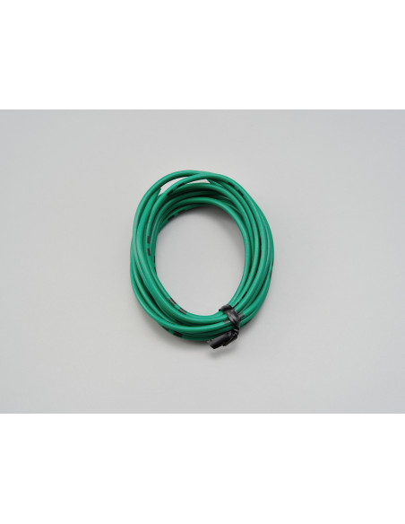 Fil électrique vert 2m DAYTONA - AWG18 AVS0.75