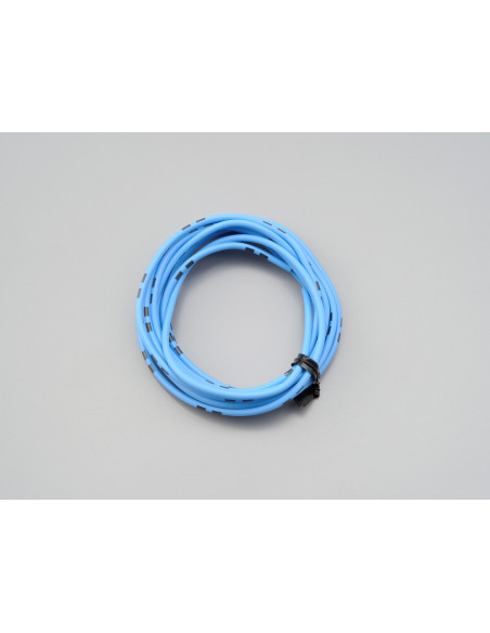 Fil électrique bleu clair 2m DAYTONA - AWG18 AVS0.75