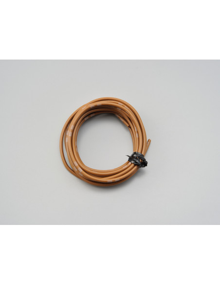 Fil électrique marron 2m DAYTONA - AWG18 AVS0.75