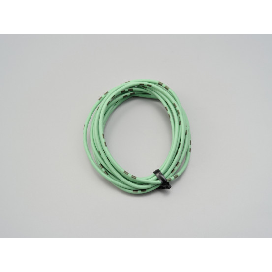 Fil électrique vert clair 2m DAYTONA - AWG18 AVS0.75