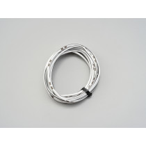 Fil électrique blanc et noir 2m DAYTONA - AWG18 AVS0.75
