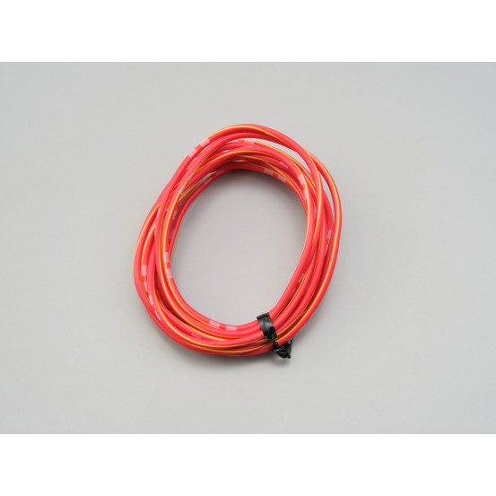 Fil électrique rouge et jaune 2m DAYTONA - AWG18 AVS0.75