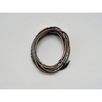 Fil électrique noir et marron 2m DAYTONA - AWG18 AVS0.75