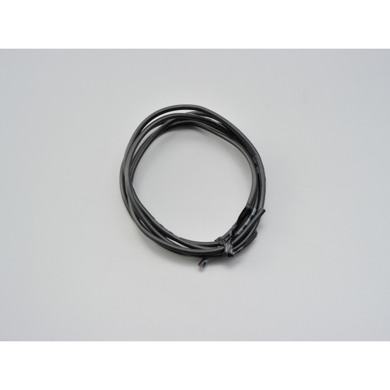 Fil électrique noir 1m DAYTONA - AWG16 AVS1.25