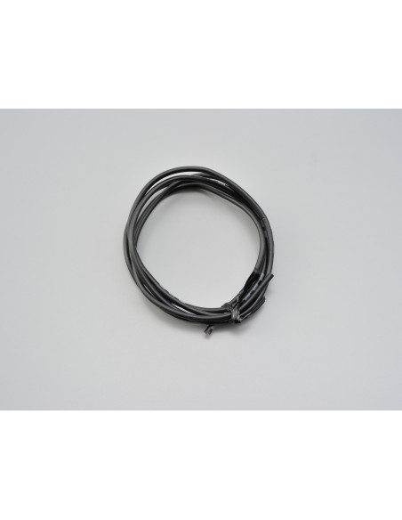 Fil électrique noir 1m DAYTONA - AWG16 AVS1.25