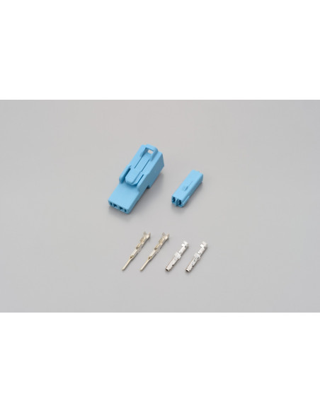 Connectique bleue 2 broches pour clignotants DAYTONA - HONDA