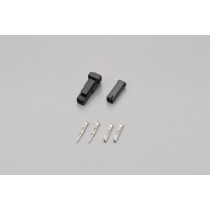 Connectique noire 2 broches pour clignotants DAYTONA - SUZUKI