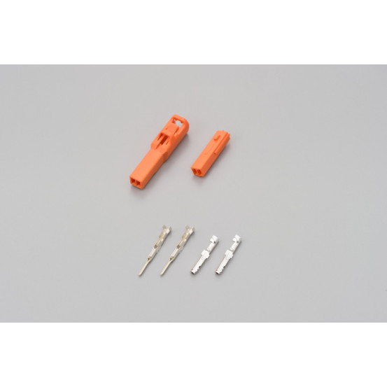 Connectique orange 2 broches pour clignotants DAYTONA - Type 050 - HONDA