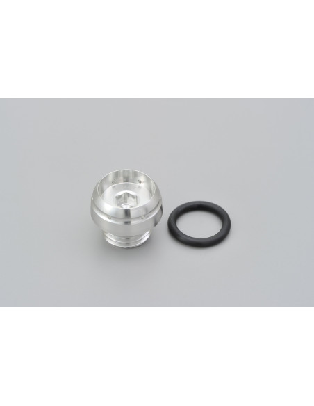 Bouchon de carter remplissage huile pré-percé M20xP2.5 DAYTONA BULLET - Aluminium CNC argent