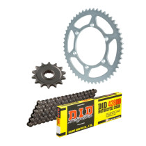 Kit chaine type origine 428 Acier DID - AEON REVO 50-100 2000-04