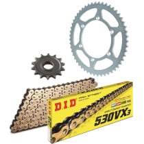 Kit chaine type origine 530 Acier DID - HONDA 450 CB NIGHTHAWK 1982-1986 2