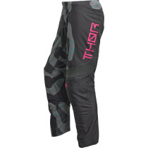 Pantalon cross femme Thor 2023 Sector Disguise - Gris Rose Fluo 2