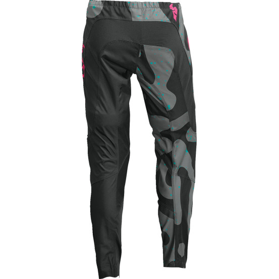 Pantalon cross femme Thor 2023 Sector Disguise - Gris Rose Fluo