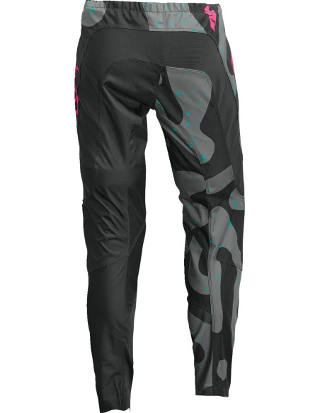 Pantalon cross femme Thor 2023 Sector Disguise - Gris Rose Fluo