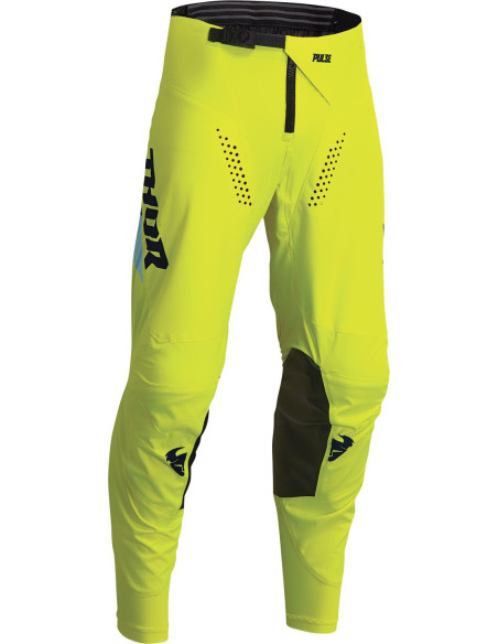 Pantalon cross enfant Thor Pulse Tactic - Jaune Acid
