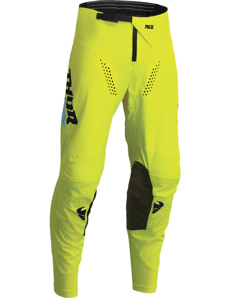 Pantalon cross enfant Thor Pulse Tactic - Jaune Acid