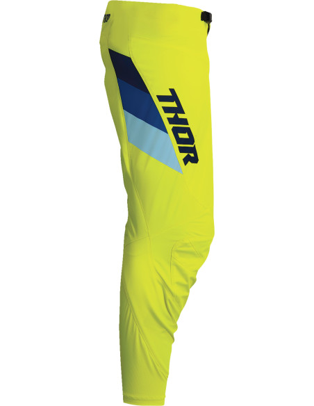 Pantalon cross enfant Thor Pulse Tactic - Jaune Acid