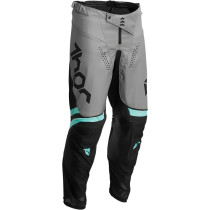 Pantalon cross Thor Pulse Cube - Noir Vert Menthe