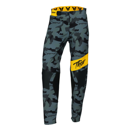 Pantalon cross femme Thor 2025 Sportmode Shadow - Noir