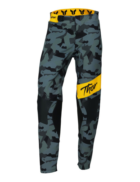 Pantalon cross femme Thor 2025 Sportmode Shadow - Noir