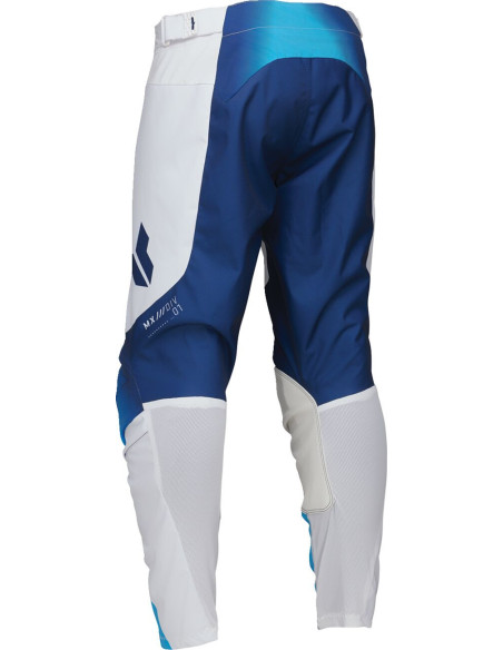 Pantalon cross enfant Thor 2025 Launchmode Storm - Blanc