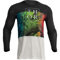 Maillot cross Thor 2023 Prime Melter - Noir Blanc