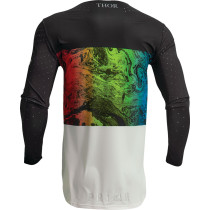 Maillot cross Thor 2023 Prime Melter - Noir Blanc 2