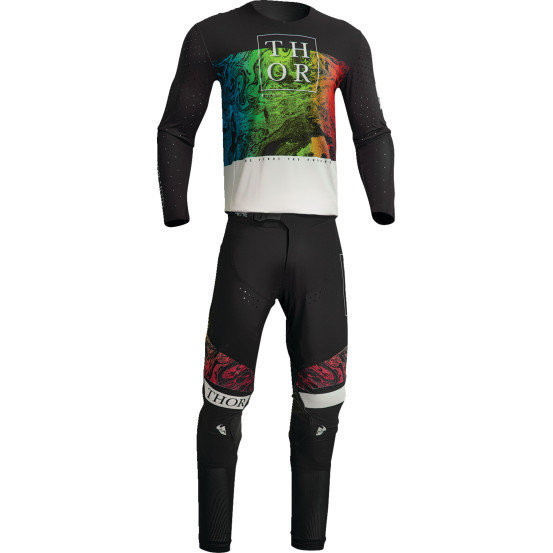 Maillot cross Thor 2023 Prime Melter - Noir Blanc