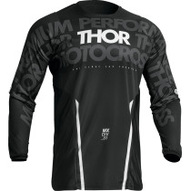 Maillot cross Thor Pulse Mono - Noir Blanc