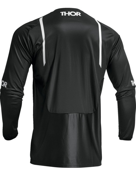 Maillot cross Thor Pulse Mono - Noir Blanc