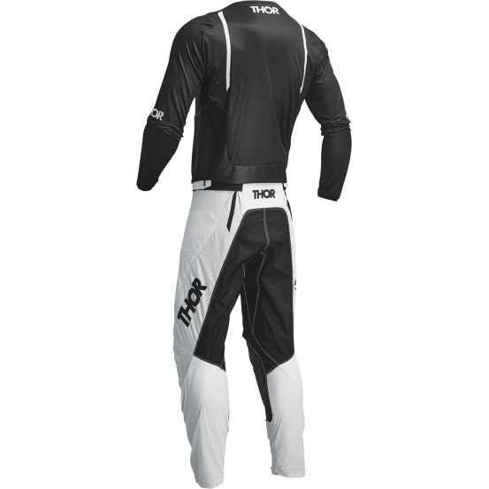 Maillot cross Thor Pulse Mono - Noir Blanc