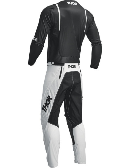 Maillot cross Thor Pulse Mono - Noir Blanc