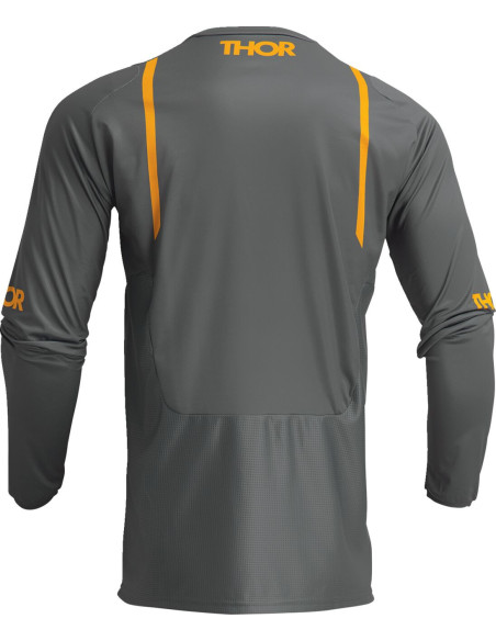 Maillot cross Thor Pulse Mono - Gris Jaune