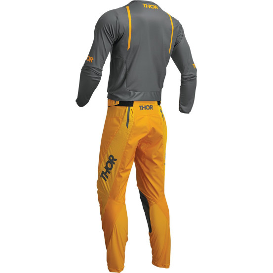 Maillot cross Thor Pulse Mono - Gris Jaune