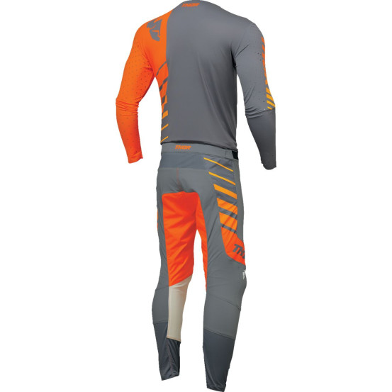 Maillot cross Thor 2024 Prime Analog - Charcoal Gris Orange