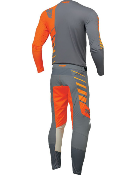 Maillot cross Thor 2024 Prime Analog - Charcoal Gris Orange