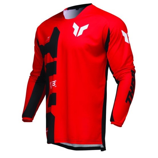 Maillot cross Thor 2025 Launchmode Forge - Rouge