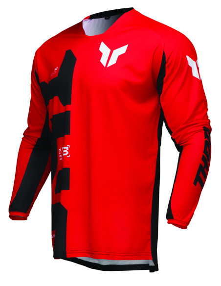 Maillot cross Thor 2025 Launchmode Forge - Rouge