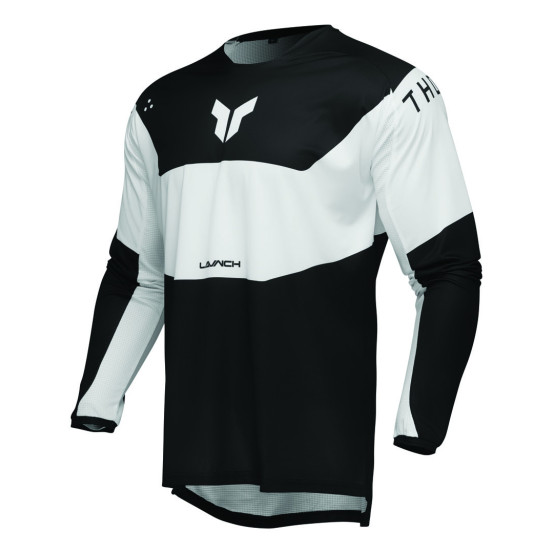 Maillot cross Thor Launchmode Storm - Noir