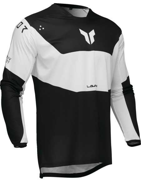 Maillot cross Thor Launchmode Storm - Noir