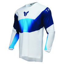 Maillot cross Thor 2025 Launchmode Storm - Blanc