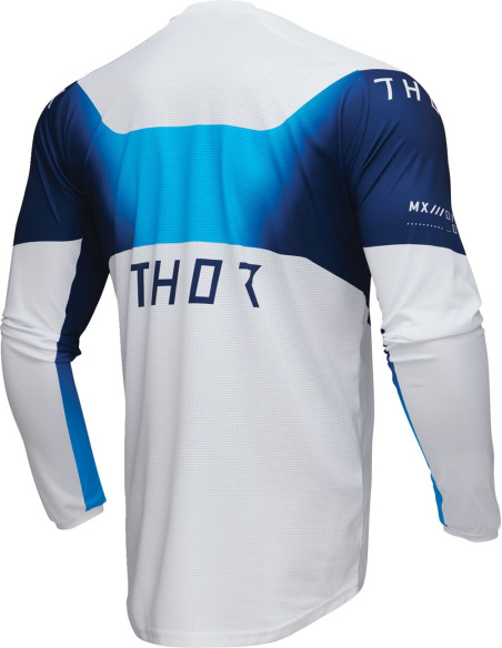 Maillot cross Thor 2025 Launchmode Storm - Blanc