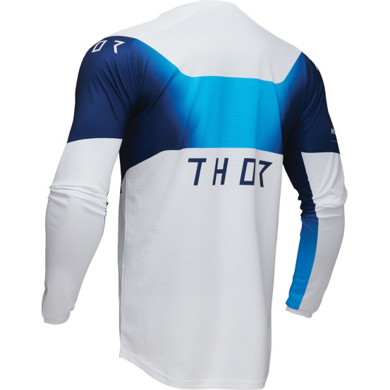 Maillot cross Thor 2025 Launchmode Storm - Blanc