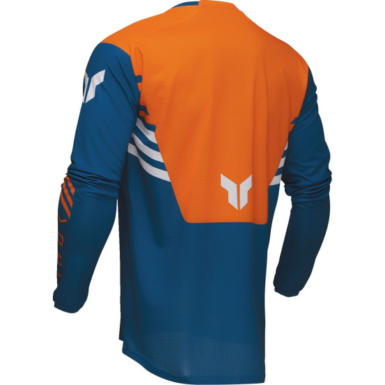 Maillot cross Thor 2025 Launchmode Zone - Bleu