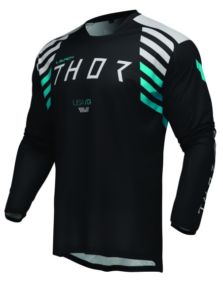 Maillot cross Thor Launchmode Zone - Sable