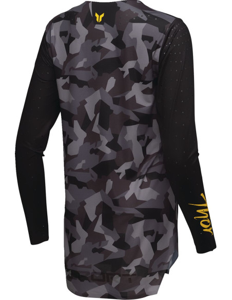 Maillot cross femme Thor 2025 Sportmode Shadow - Noir
