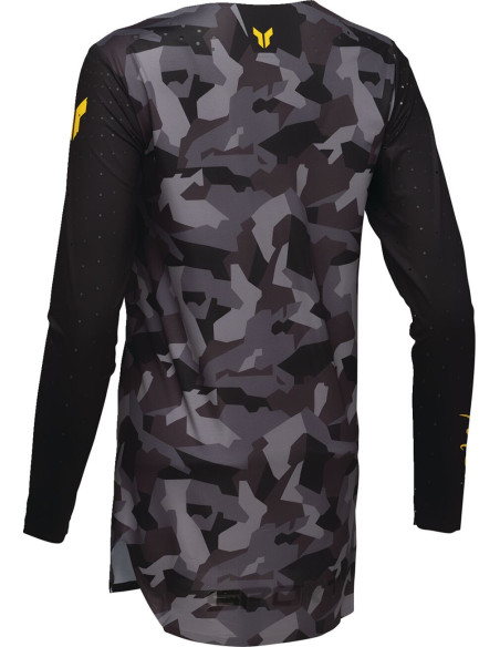 Maillot cross femme Thor 2025 Sportmode Shadow - Noir